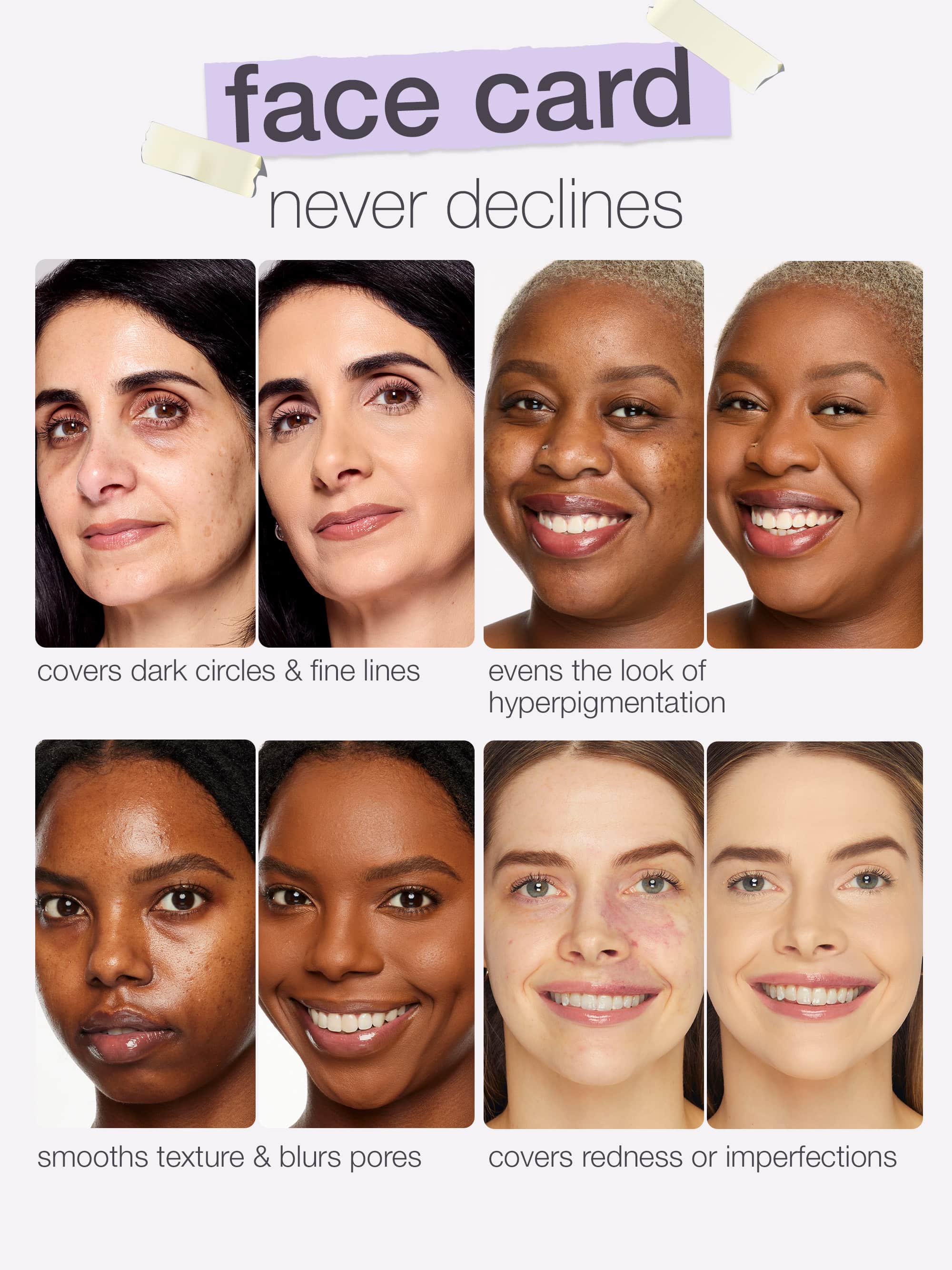 face tape foundation