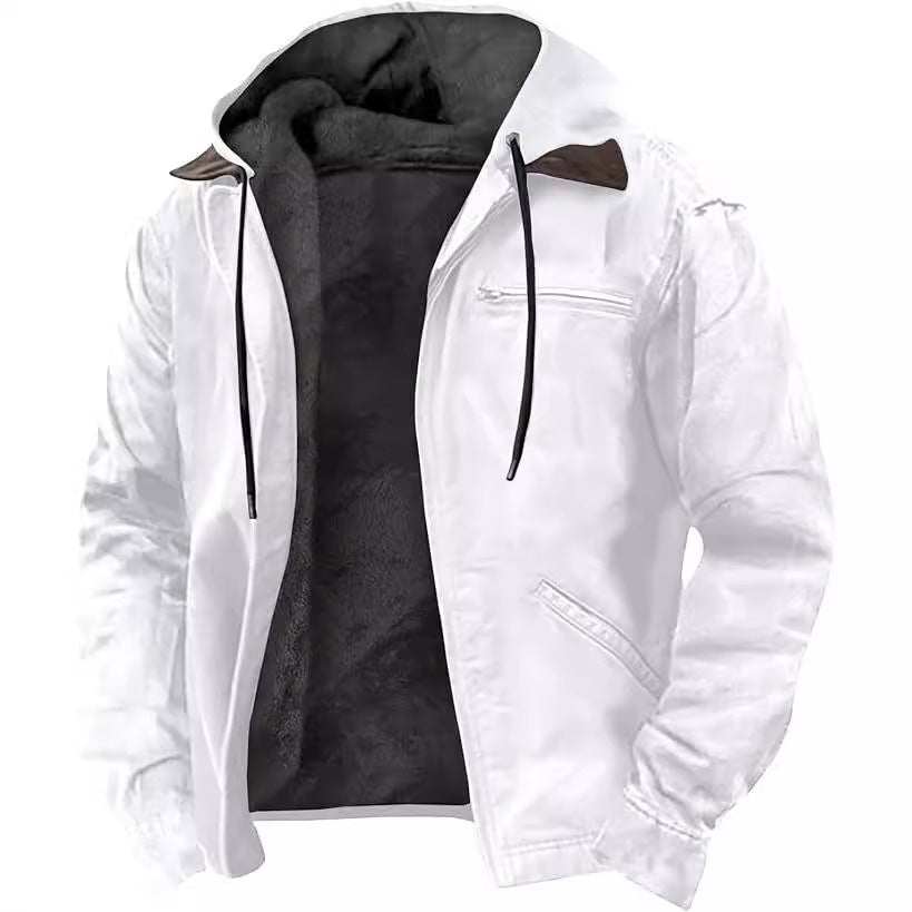 Men’s Hooded Zip Lined Jacket