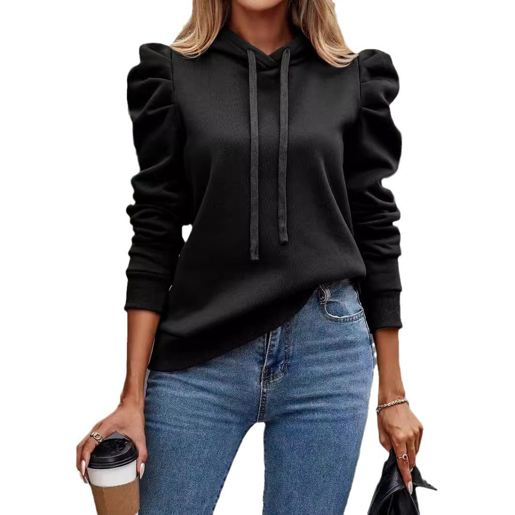 Women’s Solid Colour Long-Sleeve Casual Sweater